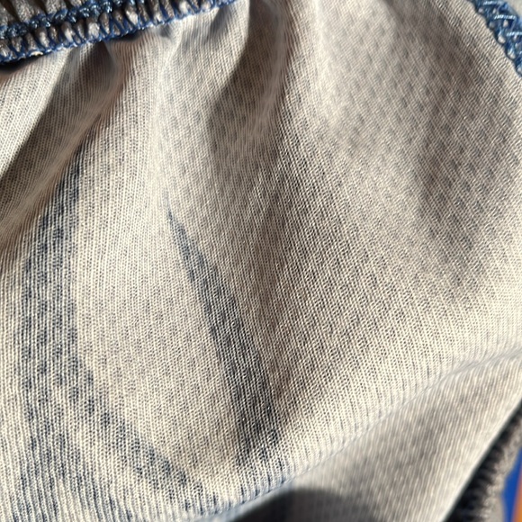 Blue mesh Dynamic team sports shorts elastic drawstring waist size M girls EUC - Picture 9 of 11